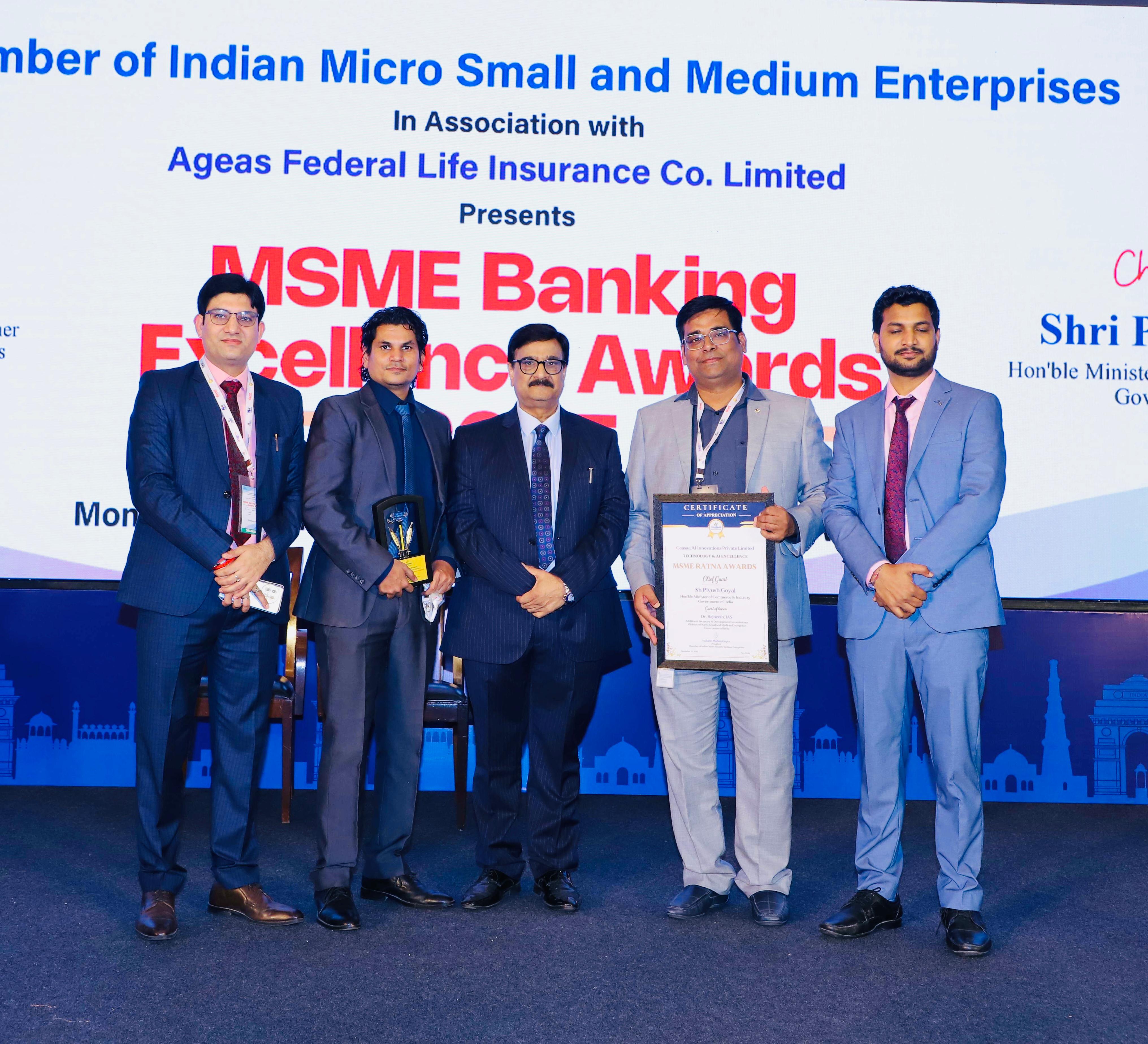 MSME-Caasaa-award