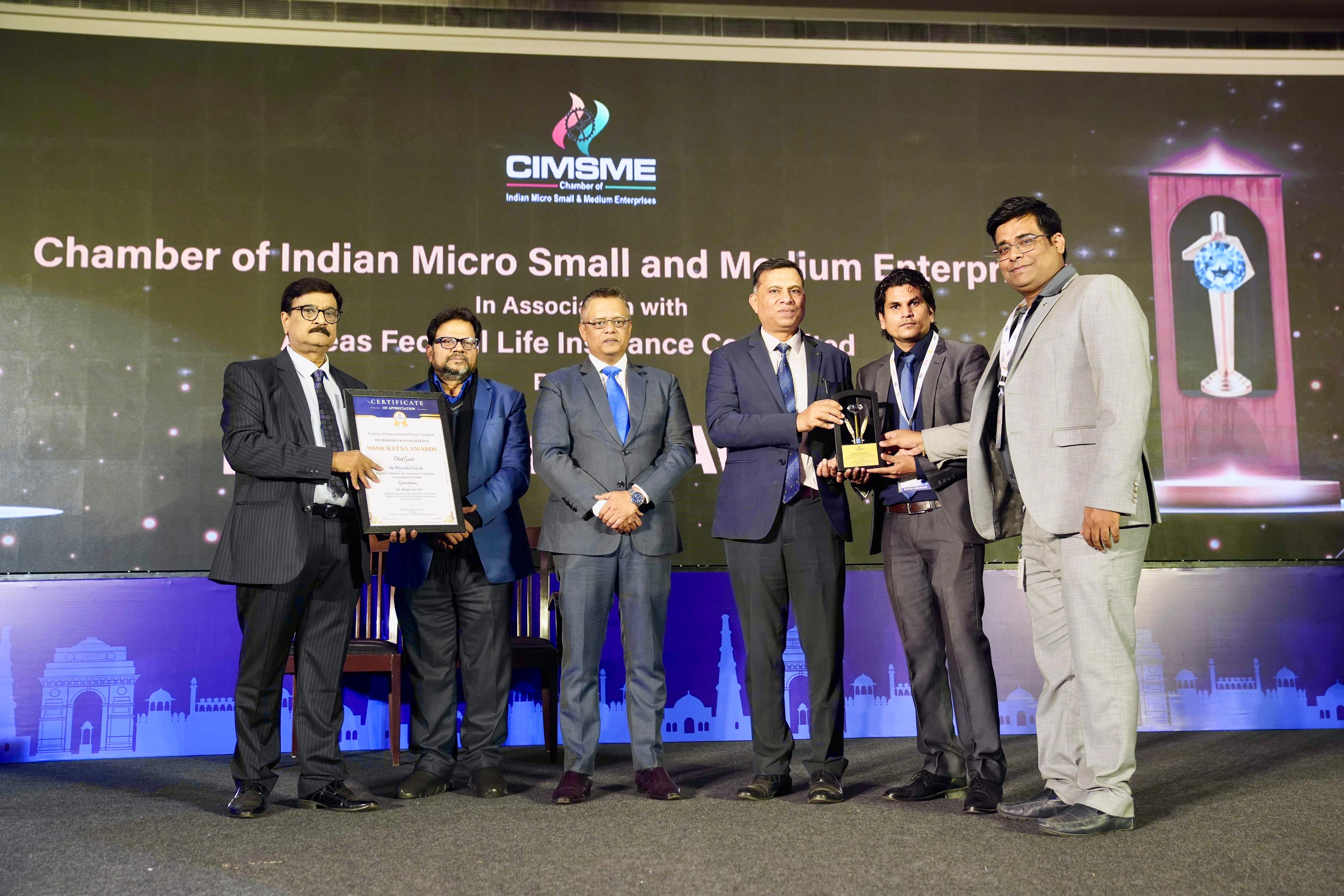 Gajendra Singh & Shakti Pratap Honoured with MSME Ratna Award for AI & Technology Excellence in India
